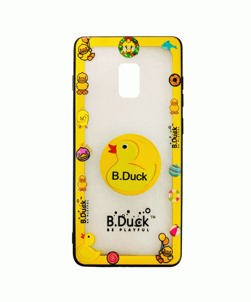 OEM BACK CASE EMOJI SAMSUNG J4 PLUS YELLOW