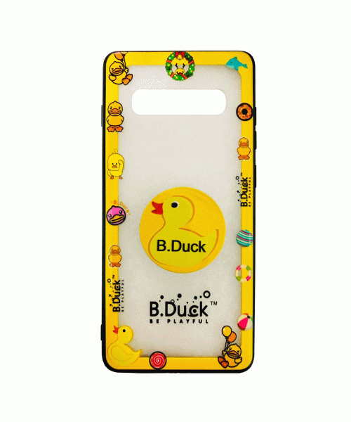 OEM BACK CASE EMOJI SAMSUNG S10 PLUS YELLOW