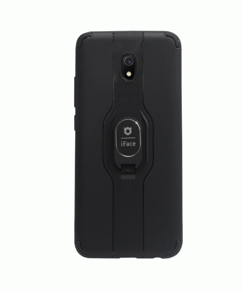 OEM Back Case iFace With Stand For Xiaomi Redmi 8A - Black