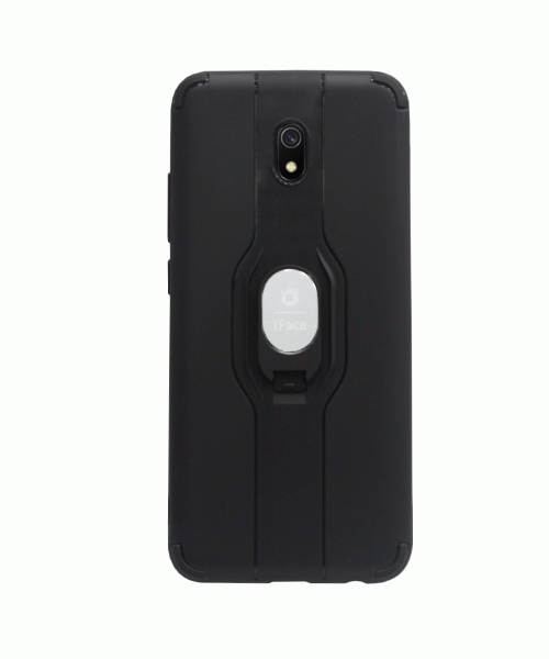 OEM Back Case iFace With Stand For Xiaomi Redmi 8A - Silver
