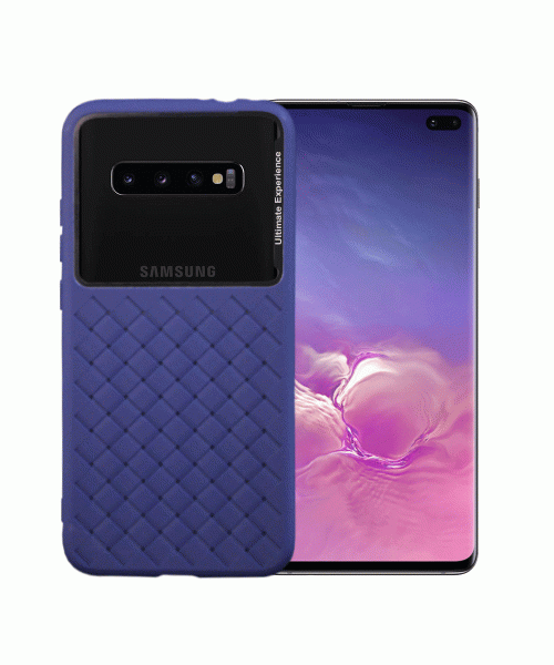 OEM BACK COVER SQUARE BOX ΓΙΑ SAMSUNG GALAXY S10 - BLUE