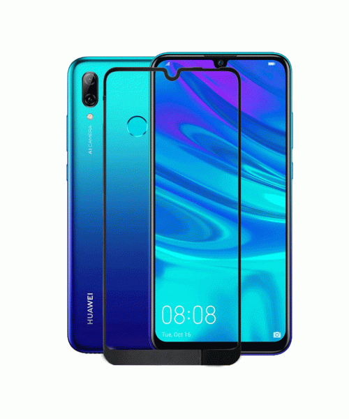 HUAWEI P SMART PLUS 2019 OEM Full Face & Full Glue Tempered Glass Screen Protector Black