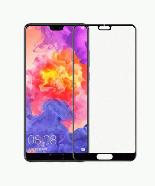HUAWEI P20 PRO OEM Full Face & Full Glue Tempered Glass Screen Protector Black