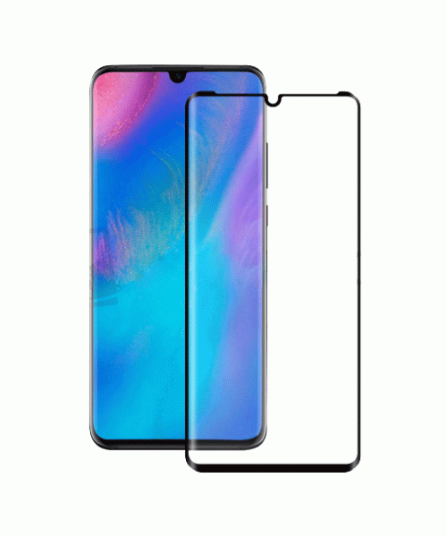 HUAWEI P30 PRO OEM Full Face & Full Glue Tempered Glass Screen Protector Black