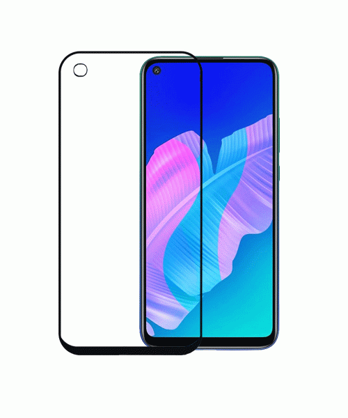HUAWEI P40 LITE E OEM Full Face & Full Glue Tempered Glass Screen Protector Black