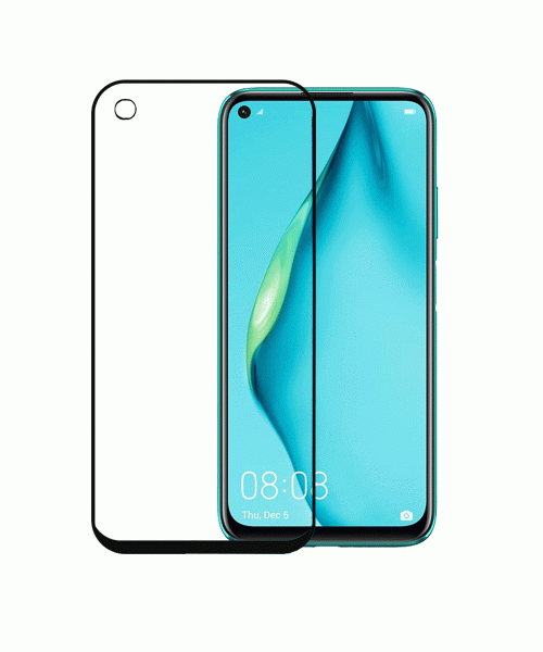 HUAWEI P40 LITE OEM Full Face & Full Glue Tempered Glass Screen Protector Black