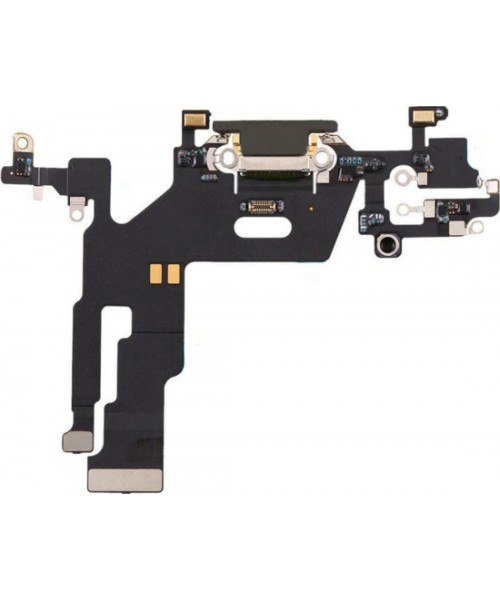 OEM Καλωδιοταινία Φόρτισης / Charging Flex And Audio Jack Για Iphone 11 Black