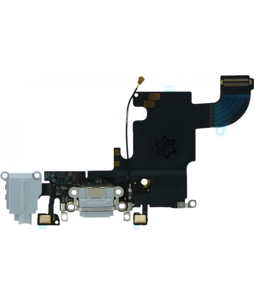 OEM Καλωδιοταινία Φόρτισης / Charging Flex And Audio Jack Iphone 6S Plus Grey