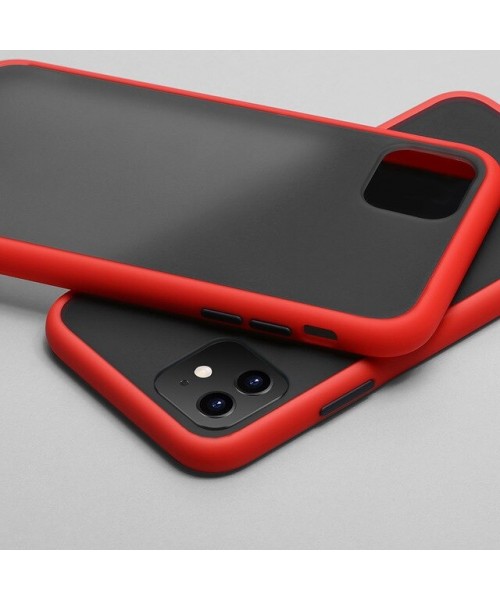 OEM ULTRA HYBIRD BORDER MATTE CASE FOR XIAOMI REDMI 9 PRIME - RED