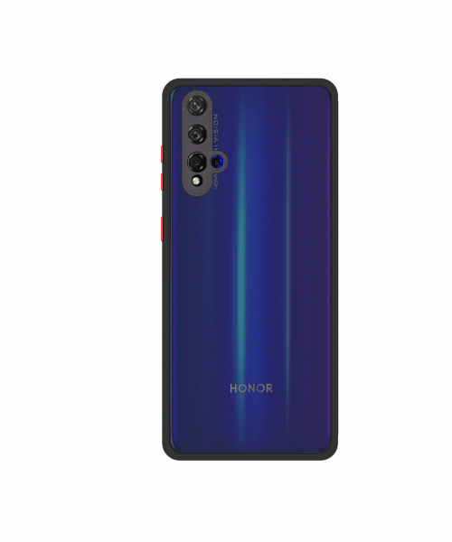 OEM ULTRA HYBIRD BORDER MATTE CASE FOR HUAWIE NOVA 5T/HONOR 20 - BLACK