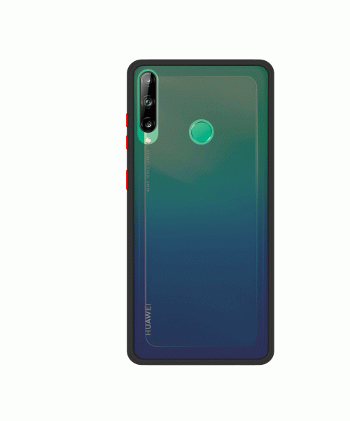 OEM ULTRA HYBIRD BORDER MATTE CASE FOR HUAWEI P40 LITE E - BLACK