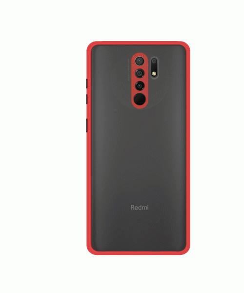 OEM ULTRA HYBIRD BORDER MATTE CASE FOR XIAOMI REDMI 9 PRIME - RED