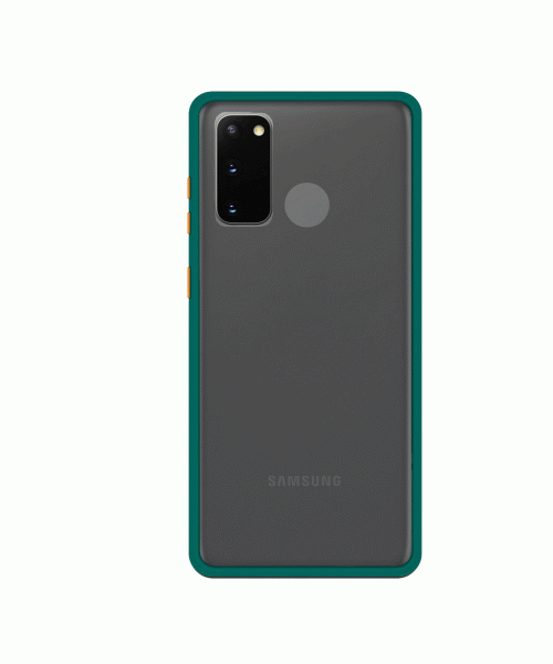 OEM ULTRA HYBIRD BORDER MATTE CASE FOR SAMSUNG GALAXY M21 - GREEN