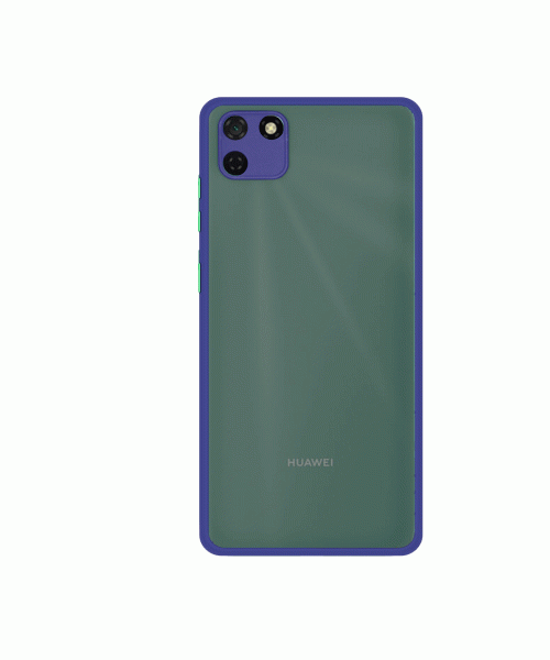 OEM ULTRA HYBIRD BORDER MATTE CASE FOR HUAWEI Y5P - BLUE