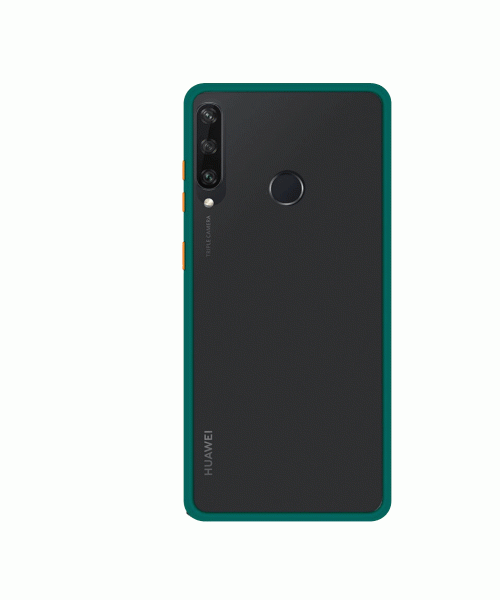OEM ULTRA HYBIRD BORDER MATTE CASE FOR HUAWEI Y6P - GREEN
