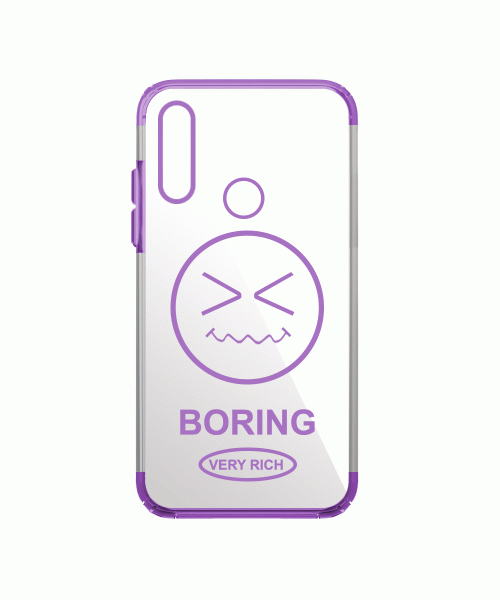 OEM Emonji Silicon Case For Samsung Galaxy A20S - Light Purple