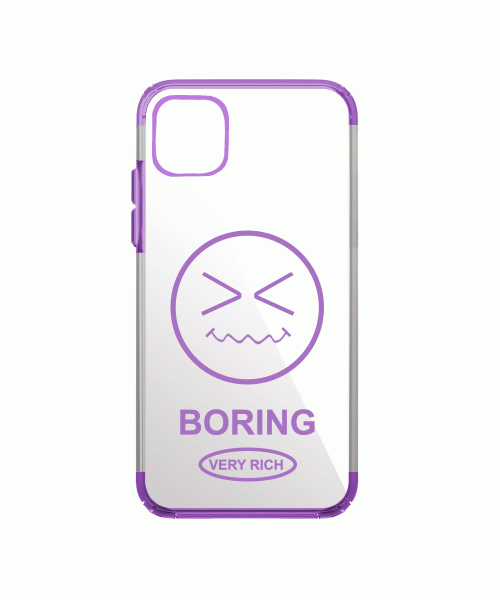 OEM Emonji Silicon Case For Iphone 12Promax - Light Purple