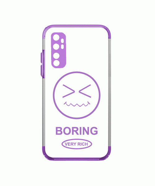OEM Emonji Silicon Case For Xiaomi Mi Note10Lite - Light Purple