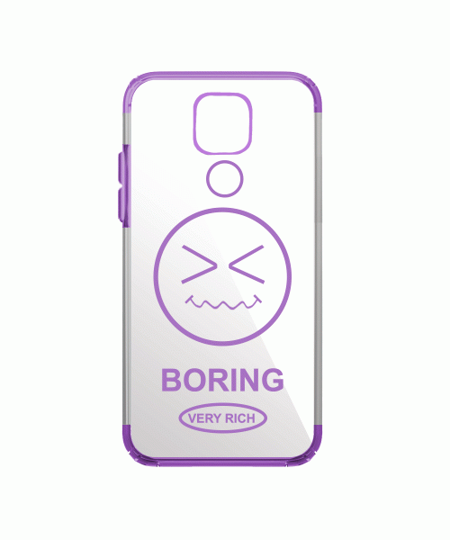 OEM Emonji Silicon Case For Xiaomi Redmi Note9 - Light Purple