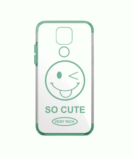 OEM Emonji Silicon Case For Xiaomi Redmi Note9 - Light Green