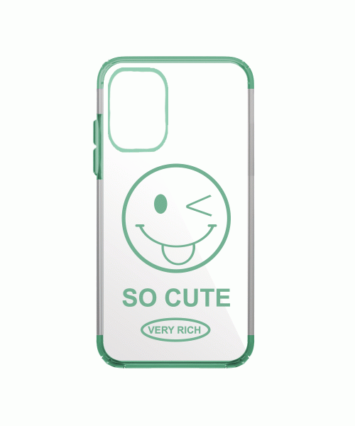 OEM Emonji Silicon Case For Samsung Galaxy Note20Ultra - Light Green