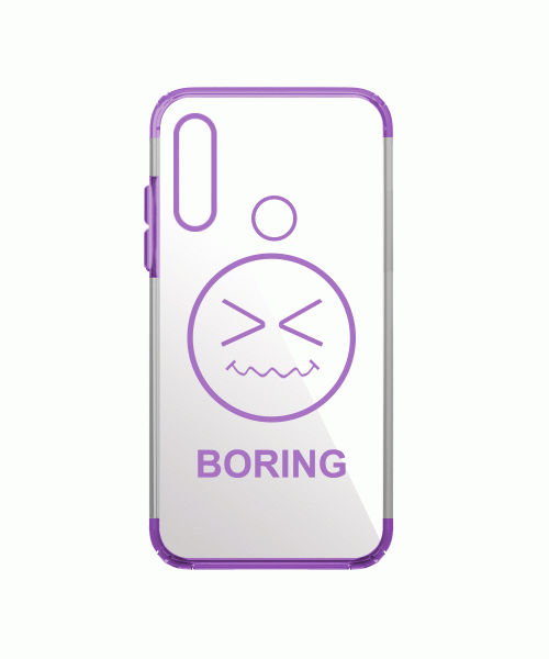 OEM Emonji Silicon Case For Huawei P Smart Pro 2019 - Light Purple
