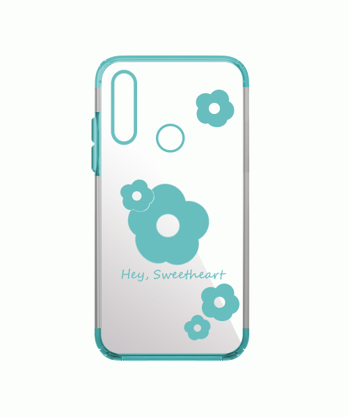 OEM Emonji Silicon Case For Huawei Nova 5T - Light Blue