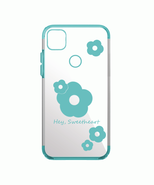 OEM Emonji Silicon Case For Huawei Y6P - Light Blue