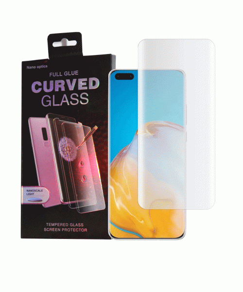 Huawei P40 Προστασία Οθόνης OEM UV Liquid Glue Tempered Glass