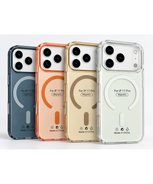 Premium Σκληρή Πλαστική Θήκη iPhone 17 Pro με Magnetic Ring