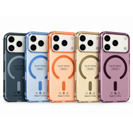 Premium Σκληρή Πλαστική Θήκη iPhone 18 Pro  με Magnetic Ring