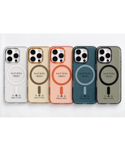 Premium Σκληρή Πλαστική Θήκη iPhone 16 Pro  με Magnetic Ring