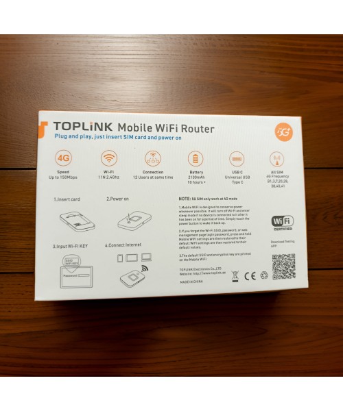 TOPLink Mobile Wifi Router