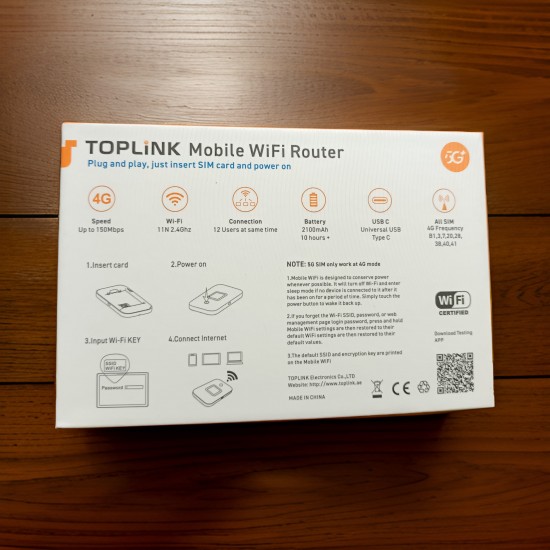 TOPLink Mobile Wifi Router