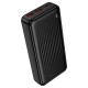 Borofone BJ80A Power Bank 20000mAh 22.5W με 2 Θύρες USB-A και Θύρα USB-C Power Delivery / Quick Charge 3.0 Μαύρο