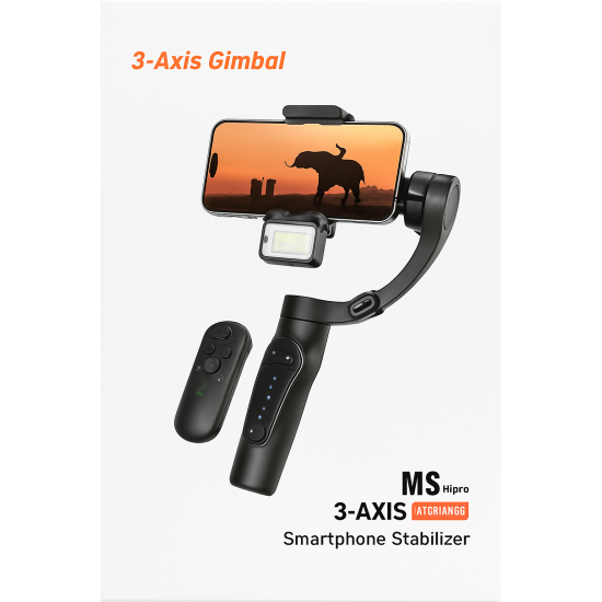 Gimbal Σταθεροποιητής Smartphone M3 AI Pro – 3 Αξόνων με AI Παρακολούθηση