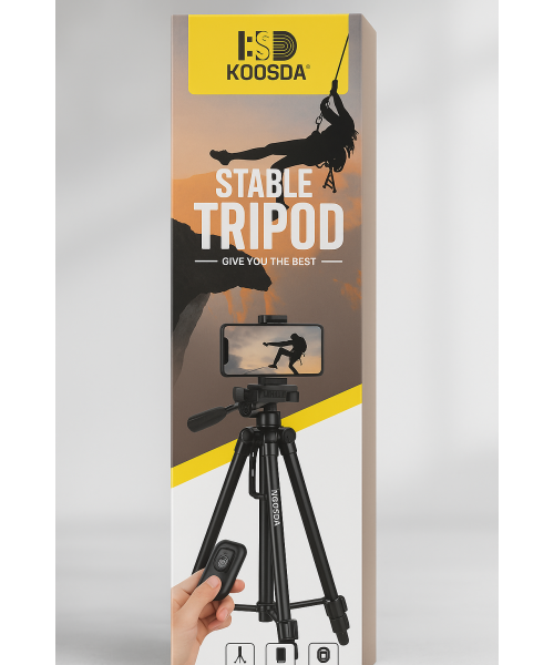 Koosda KSD  -380 Selfie Stick Τρίποδο  με bluetooth remote control