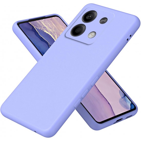 Θήκη Siipro για XIAOMI redmi note 13 -4G Silicone Tpu Soft Touch -Λίλα
