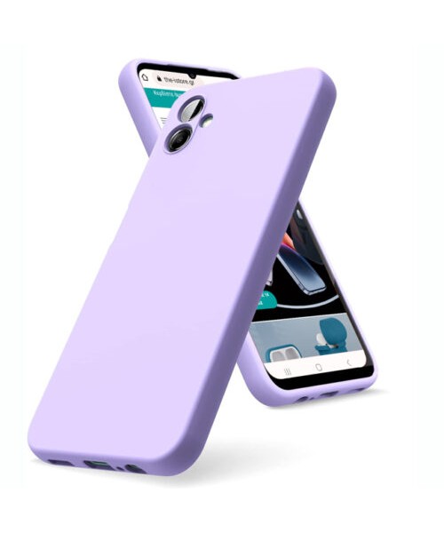 Θήκη Siiproγια Samsung Galaxy A07 Silicone Tpu Soft Touch -Λιλά