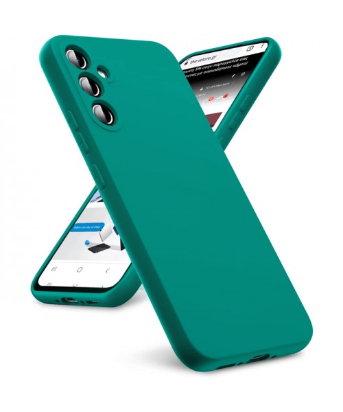 Θήκη Siiproγια Samsung GalaxyA56 5G Silicone Tpu Soft Touch -Πράσινο