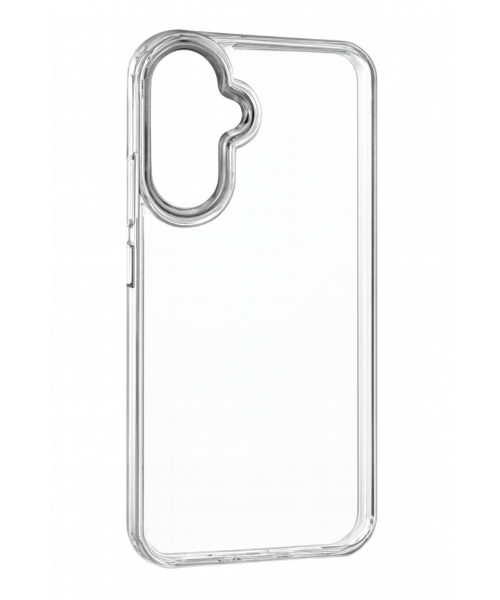 Διαφανής Θήκη Siipro για Samsung A26 με Ασημί Περιγράμματα και στην Κάμερα