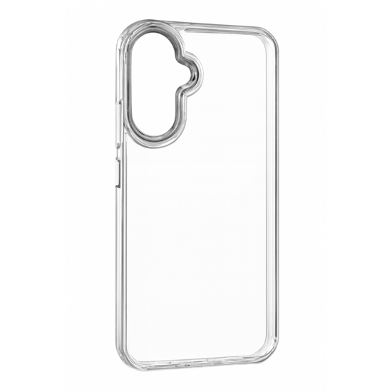 Διαφανής Θήκη Siipro για Samsung A36 με Ασημί Περιγράμματα και στην Κάμερα