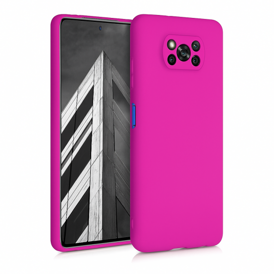 Θήκη Siipro για Poco x3 Silicone Tpu Soft Touch -Ρόζ