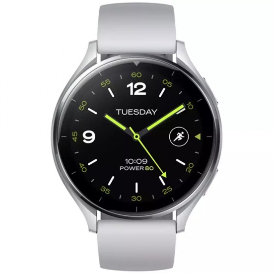 Xiaomi Watch 2 47mm Αδιάβροχο με Παλμογράφο (Silver)