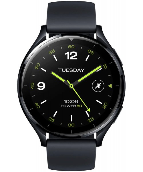Xiaomi Watch 2 47mm Αδιάβροχο με Παλμογράφο (Black)