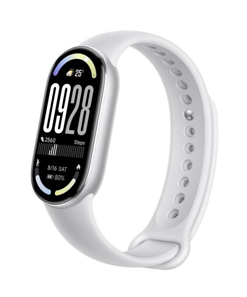 Xiaomi Smart Band 10 Αδιάβροχο με Παλμογράφο Glacier Silver