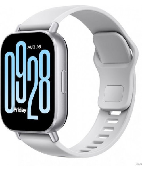 Xiaomi Redmi Watch 5 Active 49mm Αδιάβροχο με Παλμογράφο(Matte Silver)