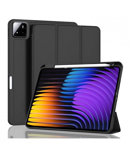 Θήκη με Υποδοχή για Πενάκι για Xiaomi Pad 7/7 Pro – Μαύρη